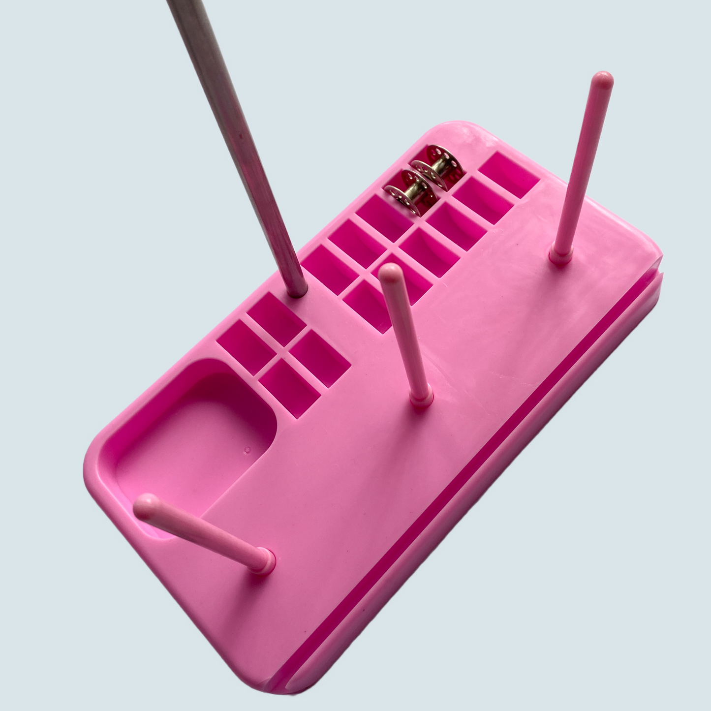 Porta Conos para hilo Rosado