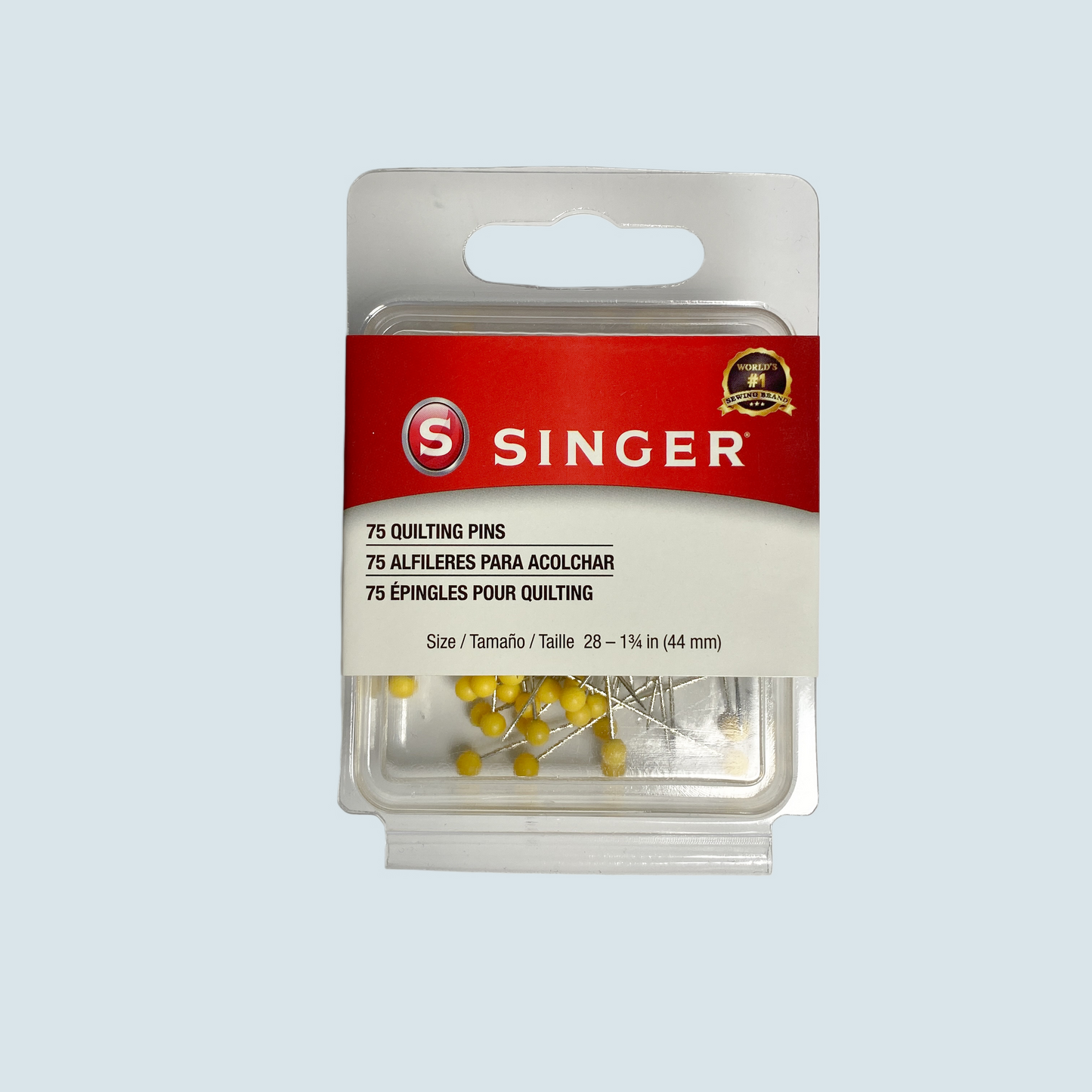 Alfileres XL cabeza Amarilla