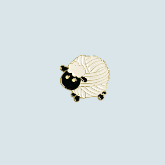 Pin Ovillo de lana oveja