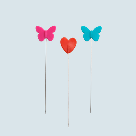 Alfileres Prym Mariposa Corazón