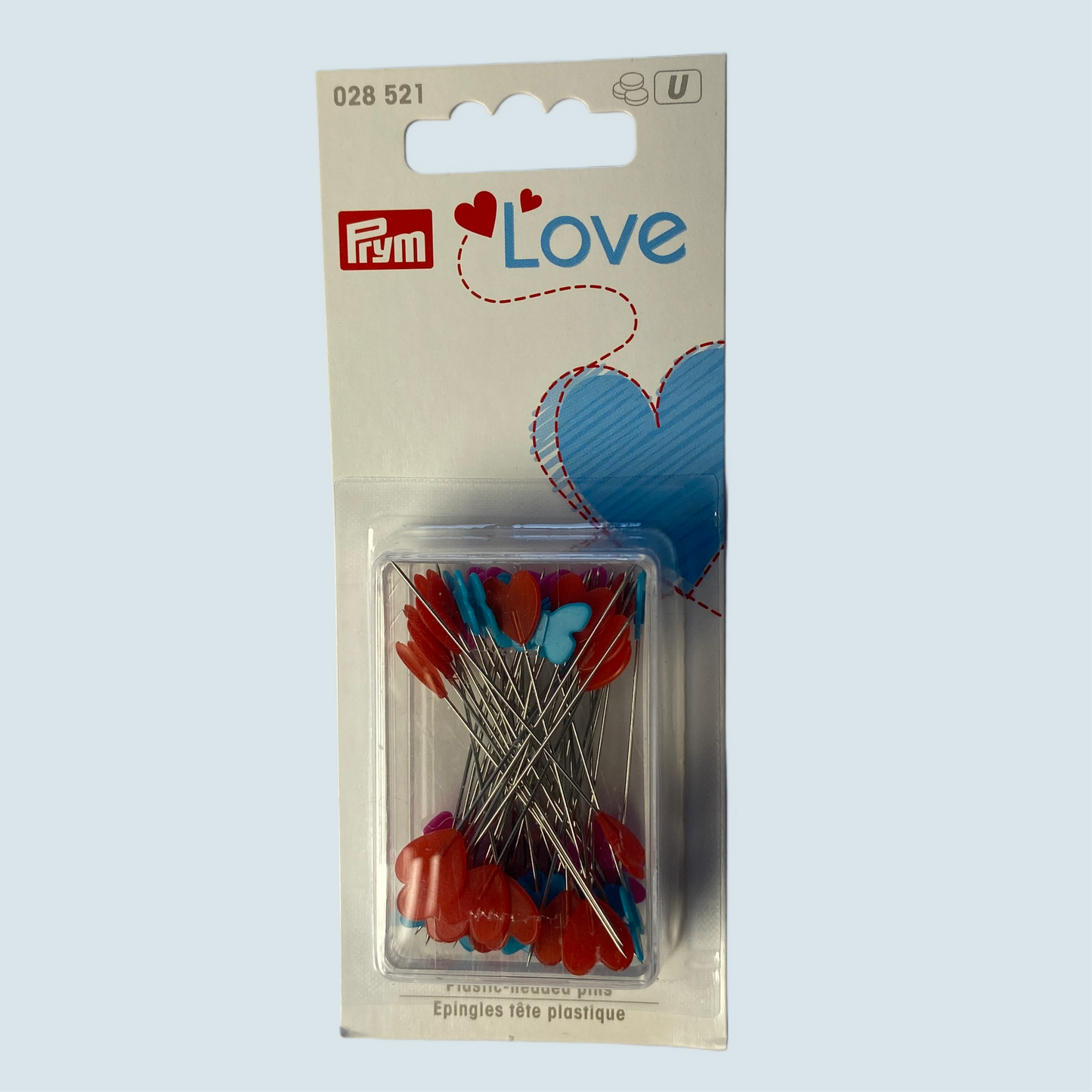 Alfileres Prym Mariposa Corazón