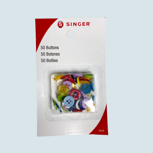 Botones surtidos (50uds)