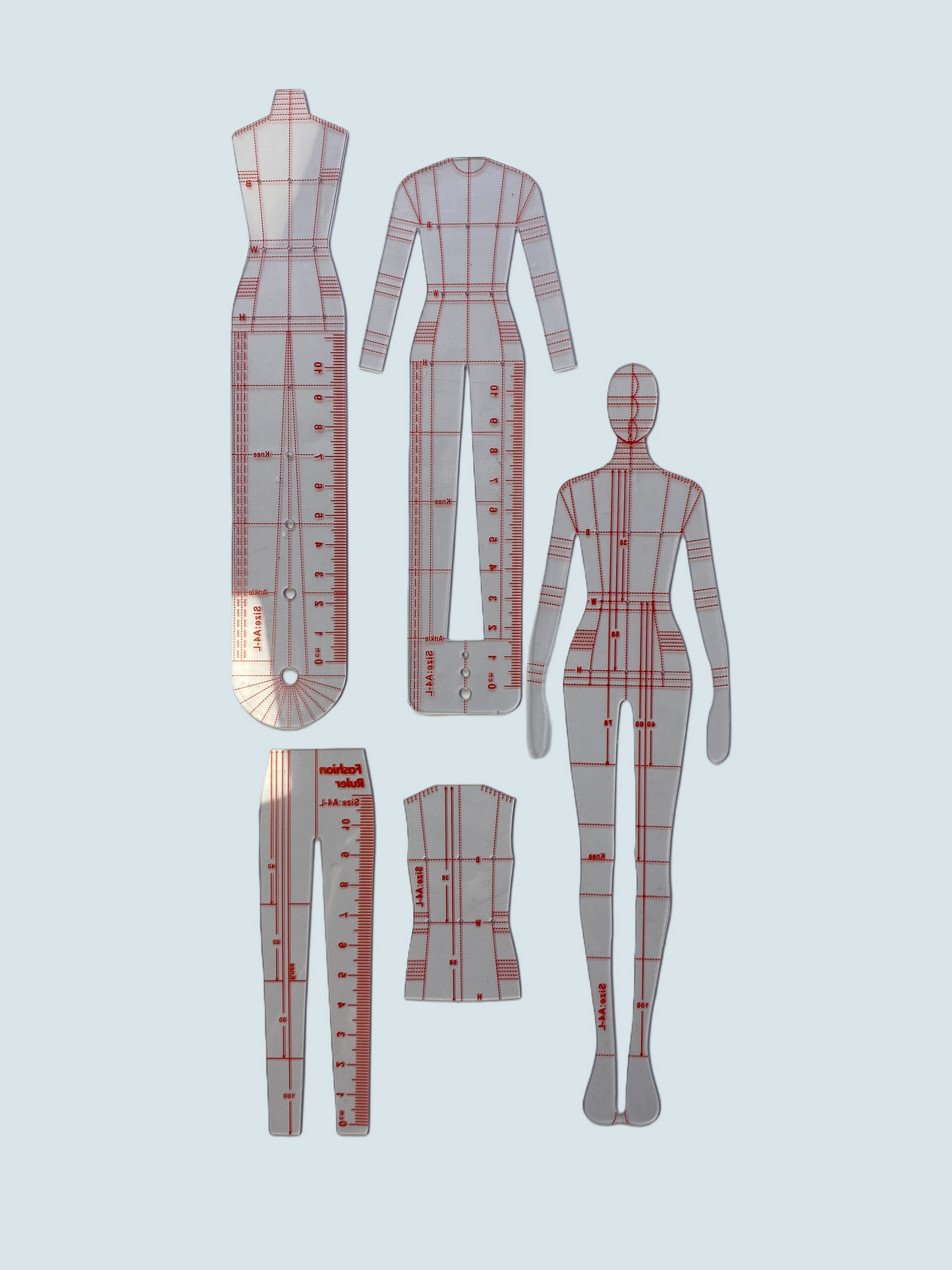 Reglas de dibujo Figurines