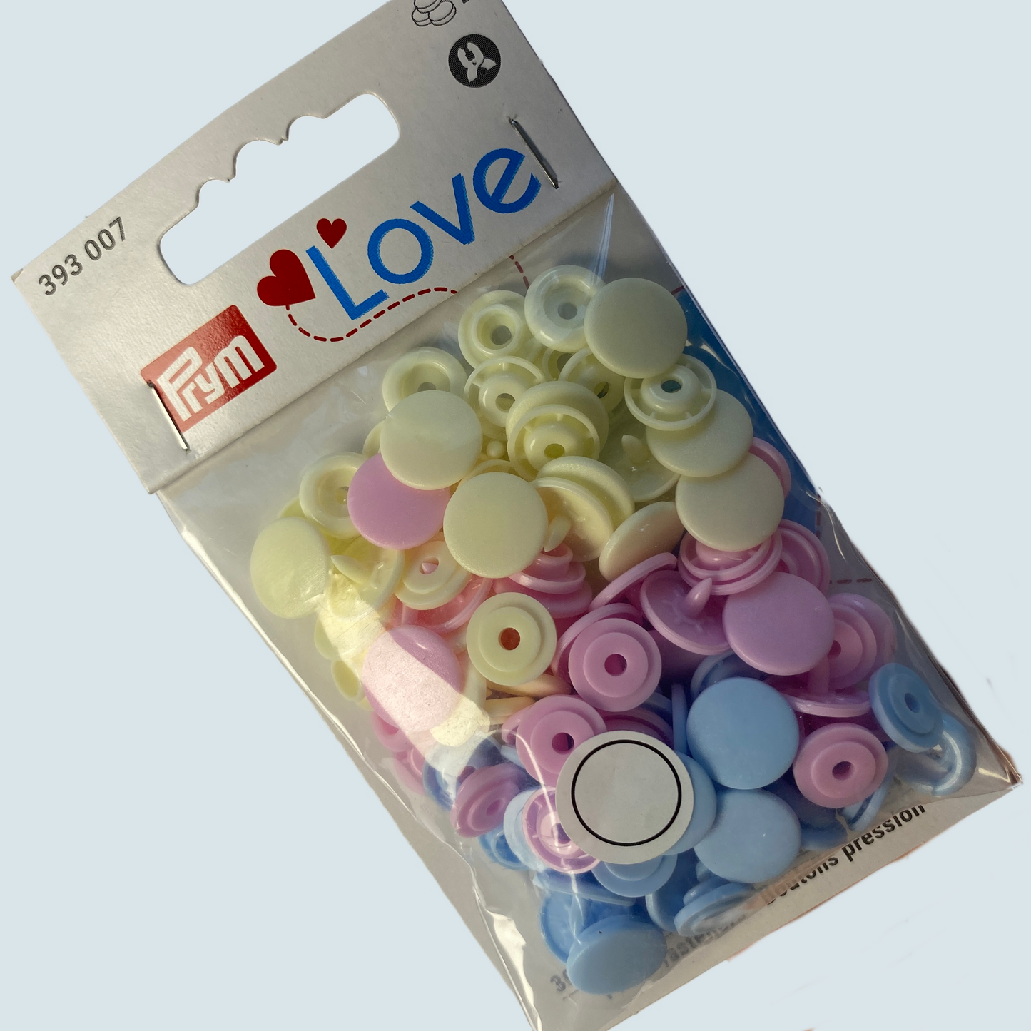 Snaps Multicolores pastel Prym