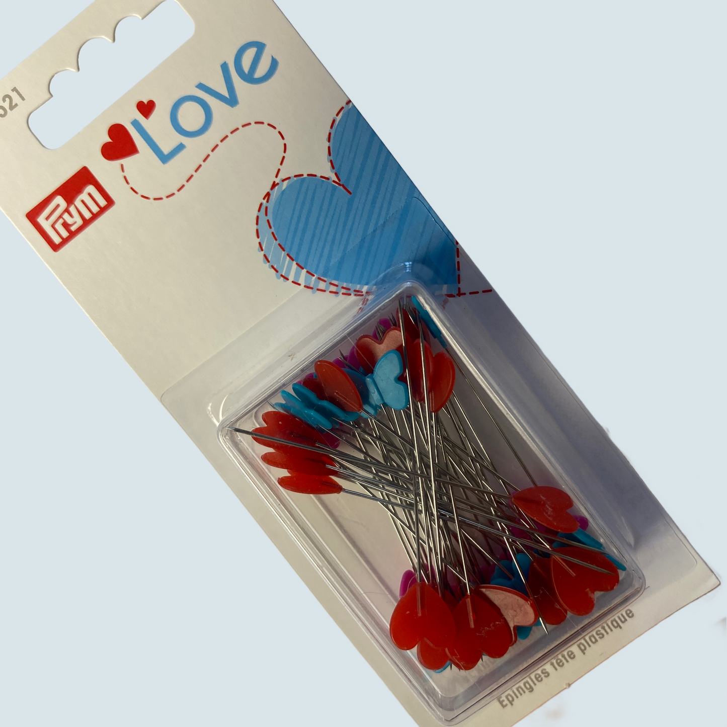 Alfileres Prym Mariposa Corazón