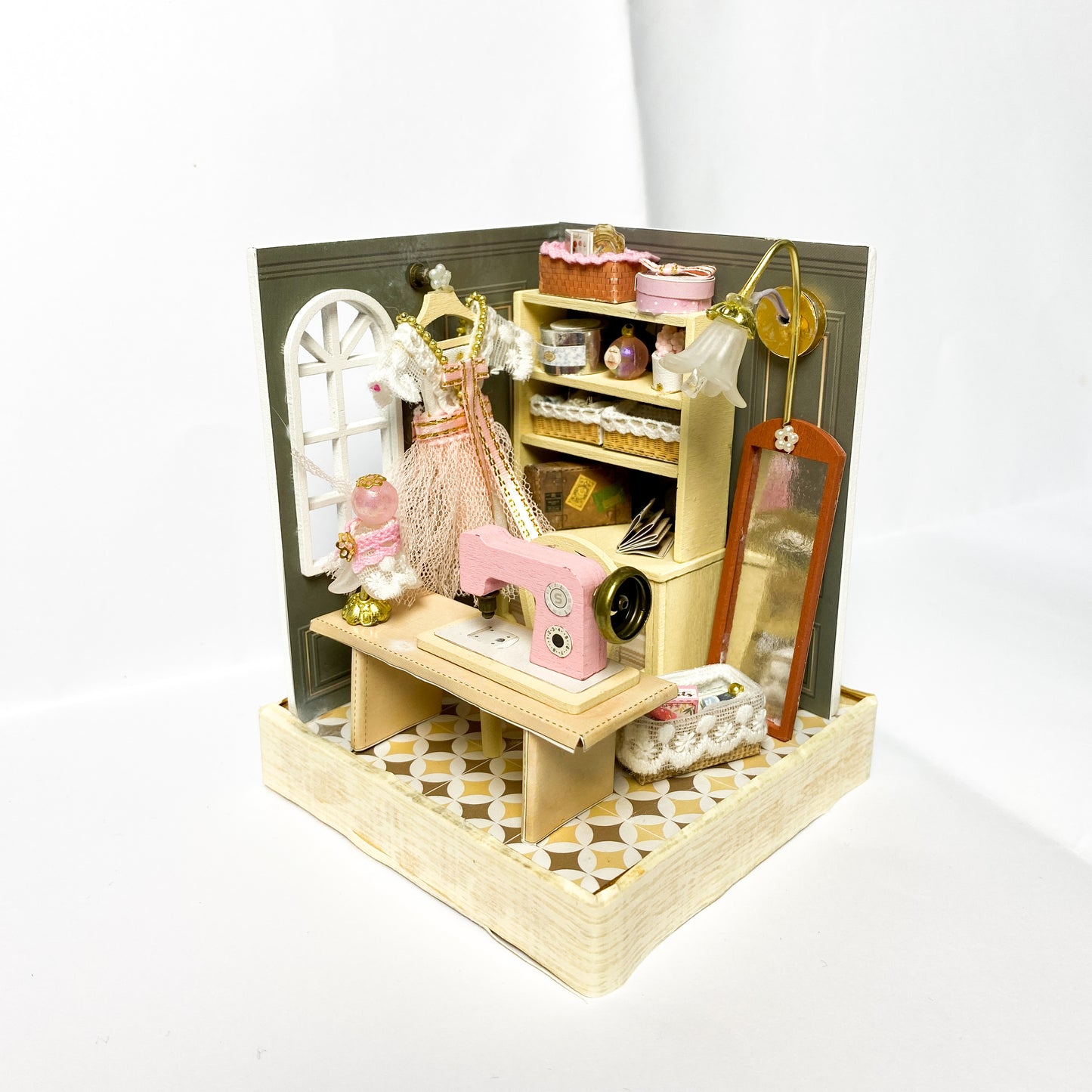 Taller de costura Miniatura- Set para armar