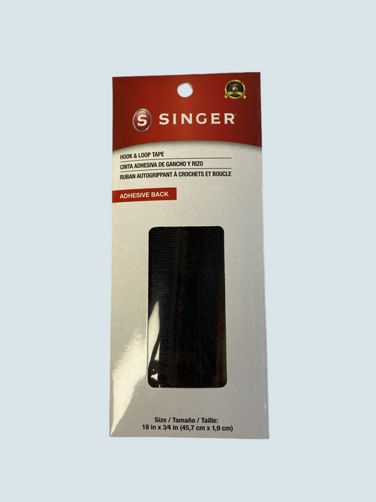 Velcro adhesivo negro (2x45 cms)