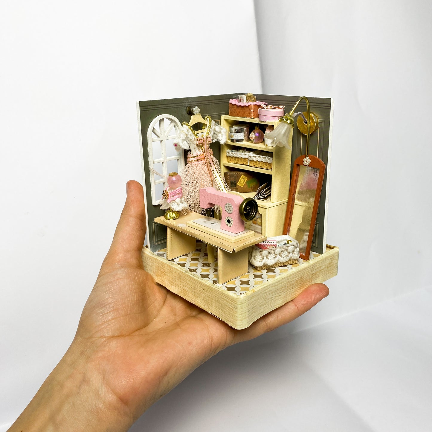 Taller de costura Miniatura- Set para armar